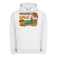 Pigment Lunar Rock Pumpkin Spice Junkie Urban Hoodie - FaDigitalArtStudio