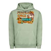 Pigment Oil Green Pumpkin Spice Junkie Urban Hoodie - FaDigitalArtStudio