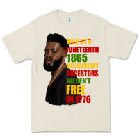 Bone juneteenth 1885 because my ancestors weren't free in 1776 black man Premium Tee - HRA Design Shop