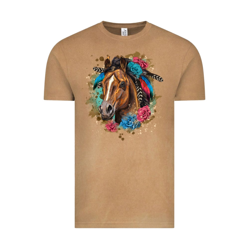 Quarter Horse Floral Vintage Tee by LillyAllenDesigns | Teevron