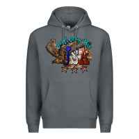 Rock God bless the USA Eagle 4th of july Premium Hoodie - HowdyJamesFarm
