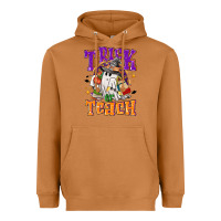 Meerkat Trick or teach Halloween Heavyweight Hoodie - NancyCooperArtShop