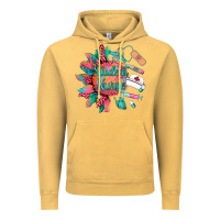 Vintage Mustard western student nurse medical instruments Vintage Hoodie - BarkalooDesign
