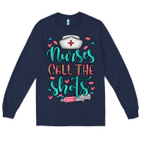 Navy nurses call the shots Long Sleeve Tee - NancyCooperArtShop