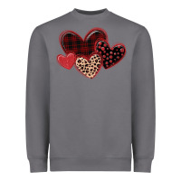 Storm leopard hearts Heavyweight Sweatshirt - MaliasSmallBusiness