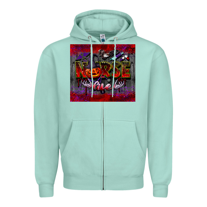 Nurse Life  Tumbler Zipper Hoodie by BarkalooDesign | Teevron