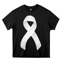 Black lung cancer ribbon fa element Heavy Core Tee - FaDigitalArtStudio