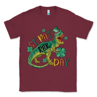 Burgundy st patrex day Classic Tee - MaliasSmallBusiness