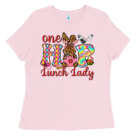 Bubblegum Pink One hip lunch lady Ladies Tee - Neo Western