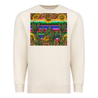 Sandshell western desert with leopard and sunflowers tumbler tbs Premium Sweatshirt - TumblerDesignByShophia