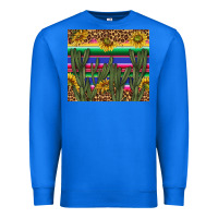 True Royal western desert with leopard and sunflowers tumbler tbs Premium Sweatshirt - TumblerDesignByShophia