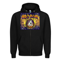 Black boo haw tumbler Zipper Hoodie - BarkalooDesign