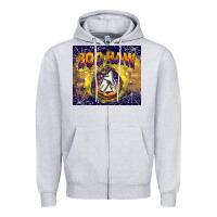 Heather Grey boo haw tumbler Zipper Hoodie - BarkalooDesign