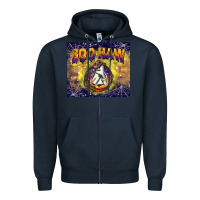 Navy boo haw tumbler Zipper Hoodie - BarkalooDesign