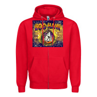 Red boo haw tumbler Zipper Hoodie - BarkalooDesign