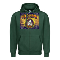 Sports Green boo haw tumbler Zipper Hoodie - BarkalooDesign