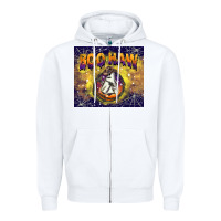 White boo haw tumbler Zipper Hoodie - BarkalooDesign