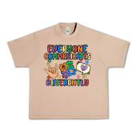 Burro everyone communicates differently Urban Heavy Tee - MaliasSmallBusiness