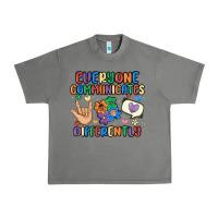 Tornado everyone communicates differently Urban Heavy Tee - MaliasSmallBusiness