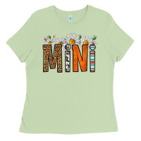 Matcha western daisies mini Ladies Tee - HRA Design Shop