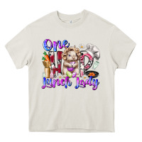 Cream one hop lunch day Heavy Core Tee - RacoonDesign