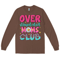 Chestnut over stimulated moms club Long Sleeve Tee - NancyCooperArtShop