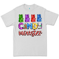 Dove Grey candy monster with jelly bear Premium Tee - AdoDesignShop