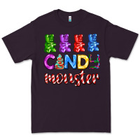 Plum candy monster with jelly bear Premium Tee - AdoDesignShop