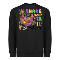Black shake your tail feathers Heavyweight Sweatshirt - MaliasSmallBusiness