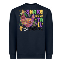 Navy shake your tail feathers Heavyweight Sweatshirt - MaliasSmallBusiness