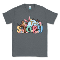 Charcoal Heather true story easter Classic Tee - MaliasSmallBusiness