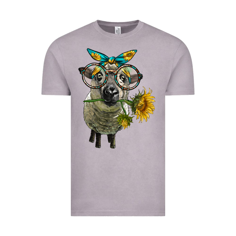 Cute Hempshire Sheep With Eyeglasses Vintage Tee by LillyAllenDesigns | Teevron