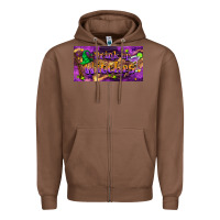 Chestnut drink up witches Zipper Hoodie - BarkalooDesign