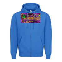 True Royal drink up witches Zipper Hoodie - BarkalooDesign