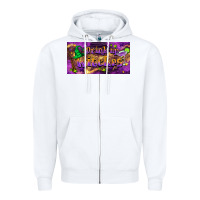 White drink up witches Zipper Hoodie - BarkalooDesign