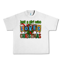 Lunar Rock just a girl who loves christmas Urban Heavy Tee - AdoDesignShop