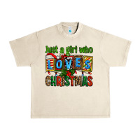 Sandshell just a girl who loves christmas Urban Heavy Tee - AdoDesignShop