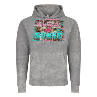 Cloud Rock western blessed nurse pink floral arrow  background Vintage Hoodie - BarkalooDesign