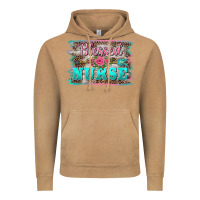 Vintage Camel western blessed nurse pink floral arrow  background Vintage Hoodie - BarkalooDesign