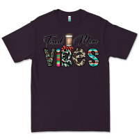 Plum tired mom vibes Premium Tee - CowhideDigitalArt