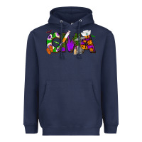 Navy Halloween CMA Certified Medical Assistant Heavyweight Hoodie - NancyCooperArtShop