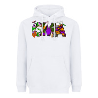 White Halloween CMA Certified Medical Assistant Heavyweight Hoodie - NancyCooperArtShop