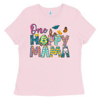 Bubblegum Pink One Hoppy Mama Ladies Tee - Neo Western