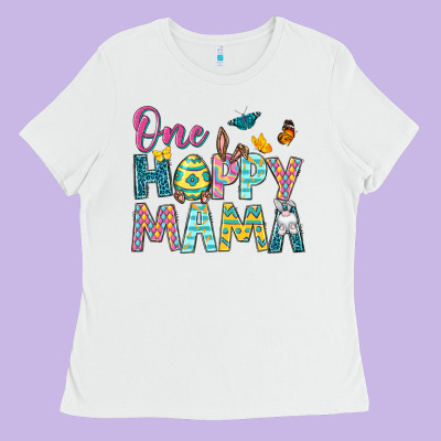 One Hoppy Mama Ladies Tee Designed By Neo Western
