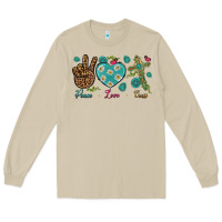 Peace Love Cross Long Sleeve Tee | Teevron