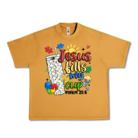 Peanut Butter autism jesus fills my cup Urban Heavy Tee - MaliasSmallBusiness