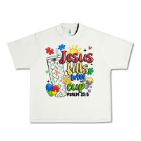 Pistachio autism jesus fills my cup Urban Heavy Tee - MaliasSmallBusiness