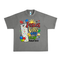Tornado autism jesus fills my cup Urban Heavy Tee - MaliasSmallBusiness