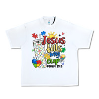 Autism Jesus Fills My Cup Urban Heavy Tee | Teevron