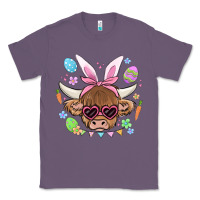 Lavender easter cow Classic Tee - MaliasSmallBusiness